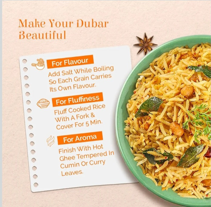 ZEEBA DUBAR BASMATI RICE 30KG