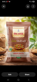 DEEP JYOTI MINI SOYA BADI 20KG